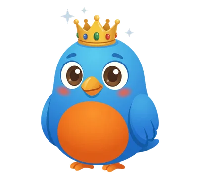 A triumphant Peep wearing a crown.